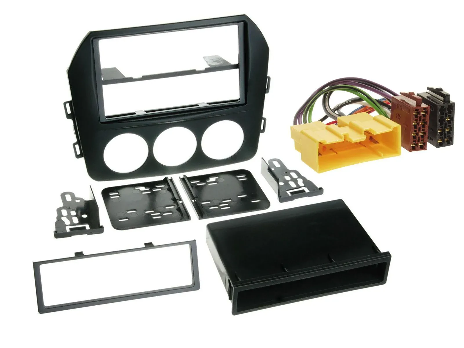 Einbauset Doppel DIN Autoradio für Mazda MX 5 (NC, ab 2008)