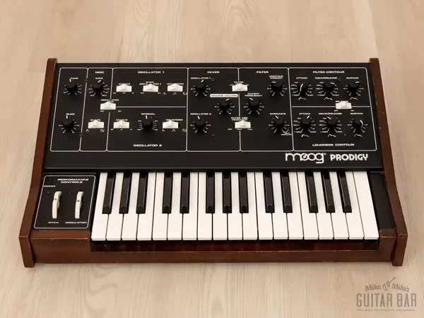 Синтезатор аналоговый MOOG Prodigy 336A Black USA 1983