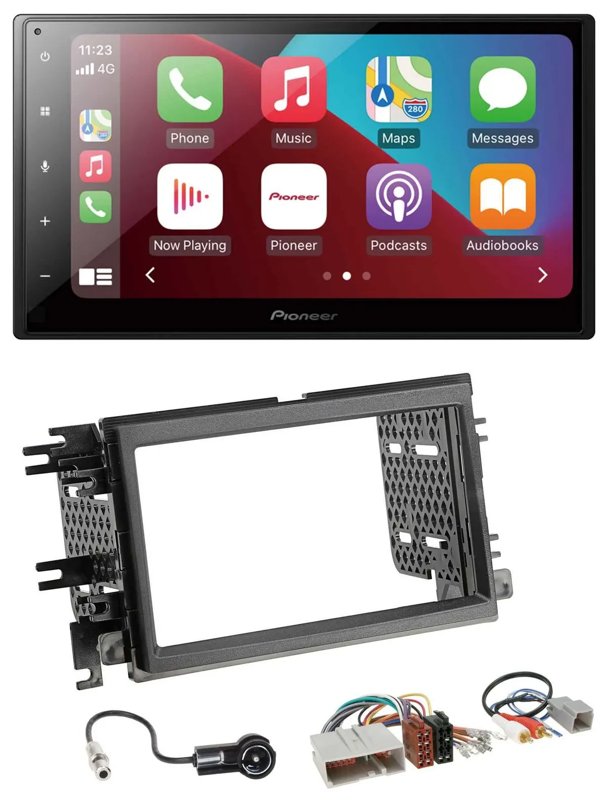 Pioneer USB MP3 DAB 2DIN Bluetooth Autoradio für Ford Mustang F 150 04-09