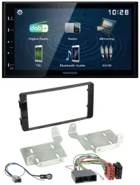 Автомагнитола для Mitsubishi ASX (с 2015) Kenwood 2DIN Bluetooth USB DAB MP3