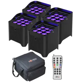 Светодиодный прибор Chauvet DJ Freedom Par H9 IP с чехлом (4 штуки)