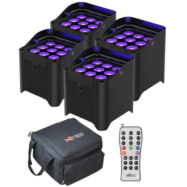 Светодиодный прибор Chauvet DJ Freedom Par H9 IP с чехлом (4 штуки)