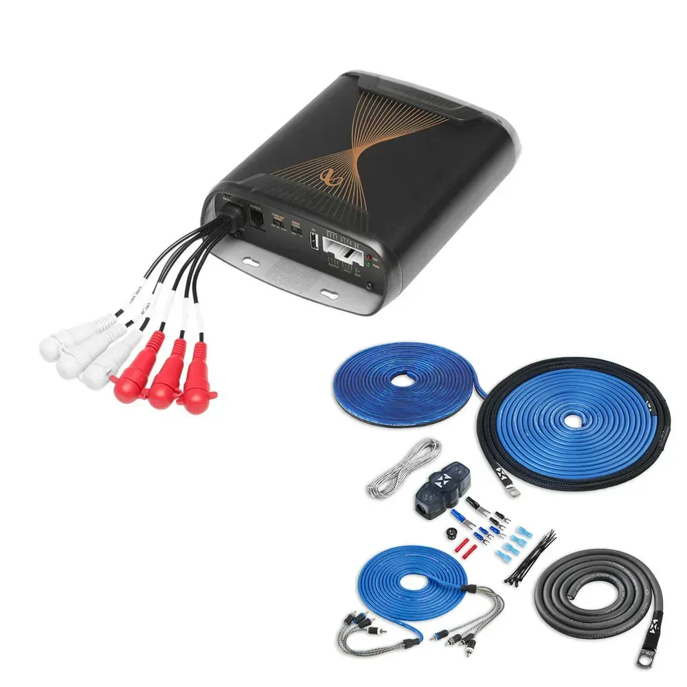 Усилитель мощности Infinity DSP4425 4-канальный 140 Вт RMS Class-AB (набор)