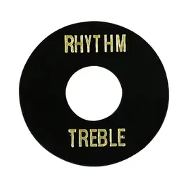 LP-SW-B Накладка под переключатель Treble/Rhythm, черная, Hosco