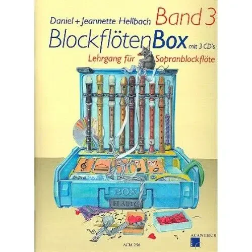 Ноты Acanthus Music Blockflötenbox Band 3 (+3 CD)