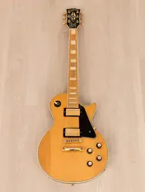 Электрогитара Gibson Les Paul Custom HH Natural w/case USA 1977