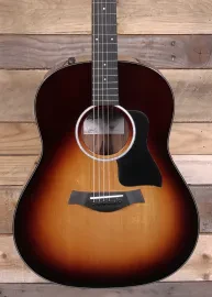 Taylor 217e-SB Plus Acoustic/Electric Guitar Tobacco Sunburst w/ Case "Factory D