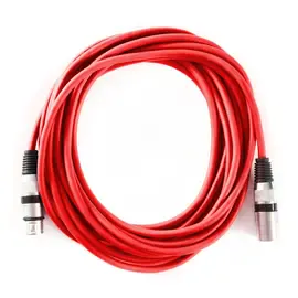 Микрофонный кабель Music Store XLR Microphone Cable Red 6 м