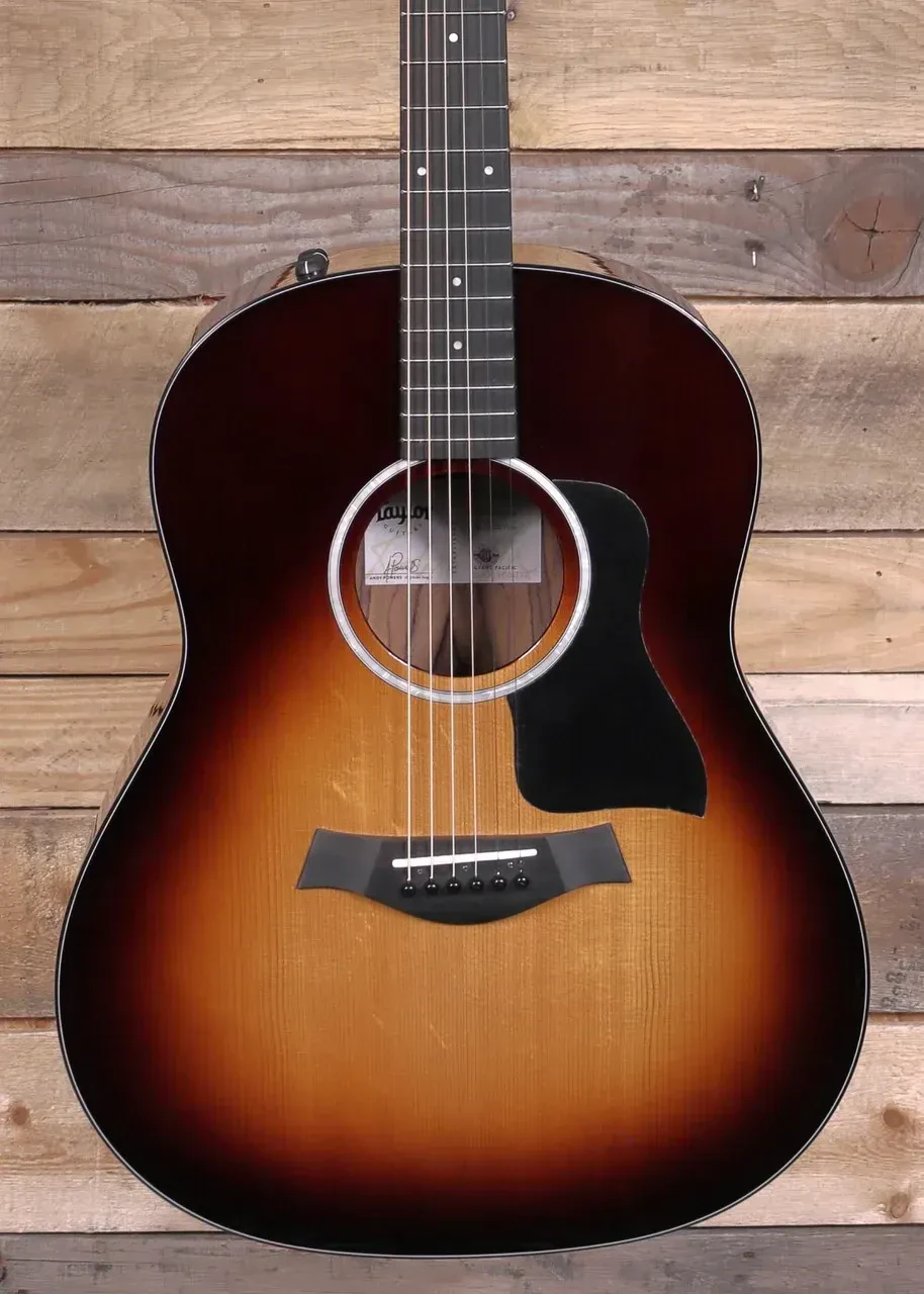 Taylor 217e-SB Plus Acoustic/Electric Guitar Tobacco Sunburst w/ Case "Factory D