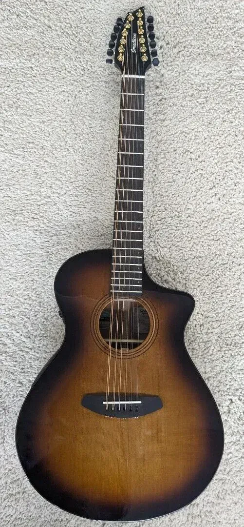 Электроакустическая гитара Breedlove Organic Solo Pro CE Edgeburst с кейсом