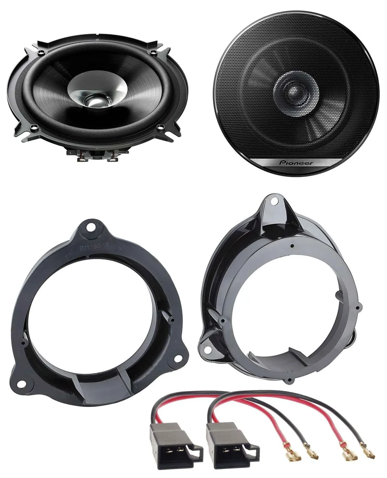 Pioneer 13cm 250Watt Lautsprecher für Mercedes Citan Renault Kangoo Fronttür Aut