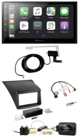 Автомагнитола для Mitsubishi L200 2010–2015 Pioneer 2DIN USB Bluetooth DAB