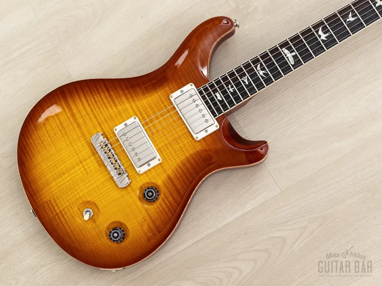 Б/У Электрогитара PRS McCarty 10 Top 2016 санберст с датчиками 58/18 и кейсом