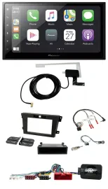 Pioneer USB Lenkrad 2DIN Bluetooth DAB Autoradio für Mazda CX-7 2008-2010