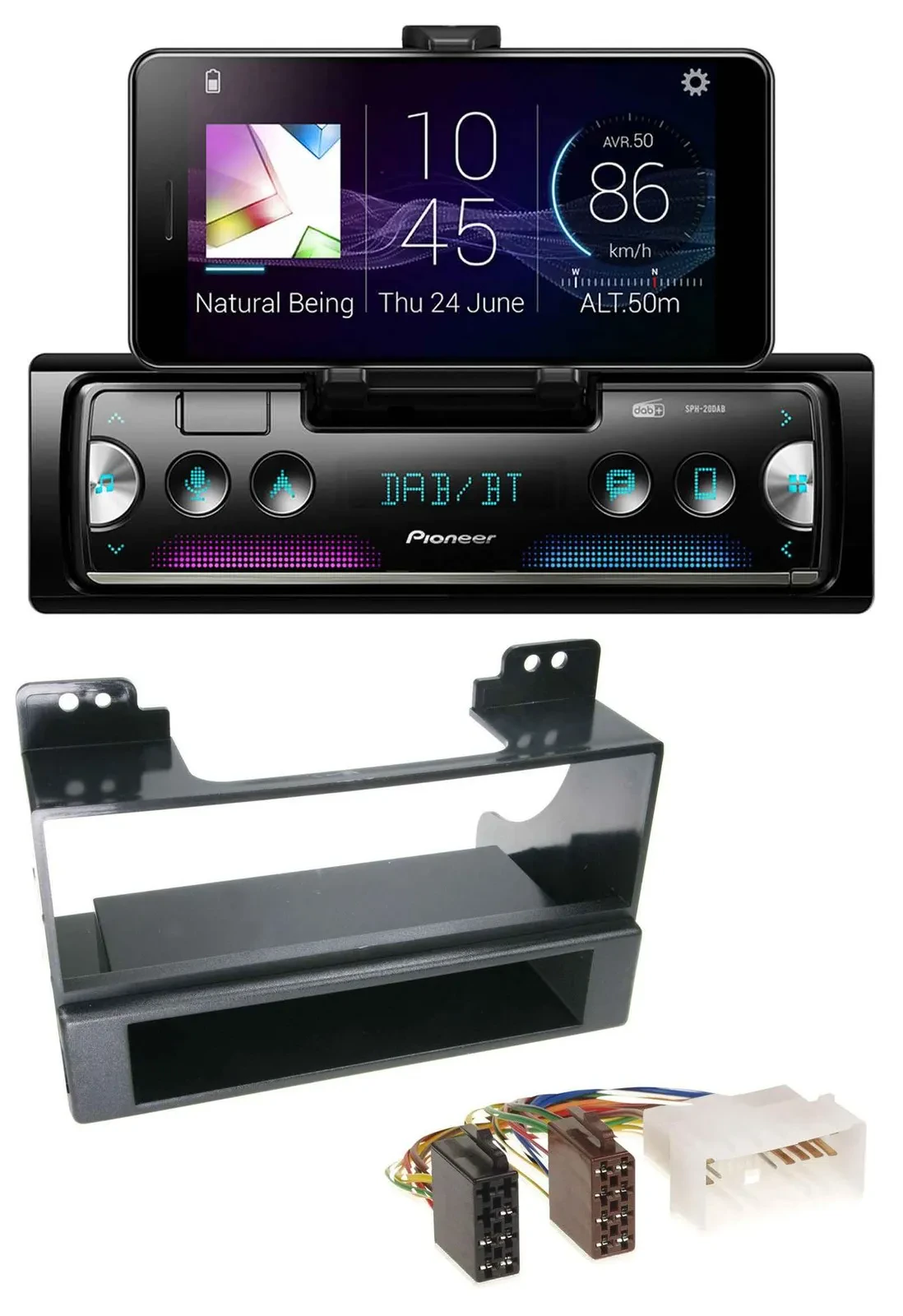 Автомагнитола для Kia Carnival (с 2006) Pioneer USB, MP3, Bluetooth, DAB