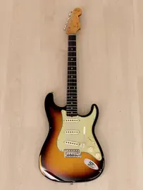 Электрогитара Fender Custom Shop Late 1962 Stratocaster Relic Closet Classic SSS Sunburst w/case USA 2023