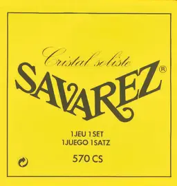 Струны для классической гитары Savarez 570CS 24-41 Cristal Soliste High Tension