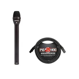 Rode REPORTER Omnidirectional Interview Microphone, 70Hz - 15kHz, 150 Ohms - Wit