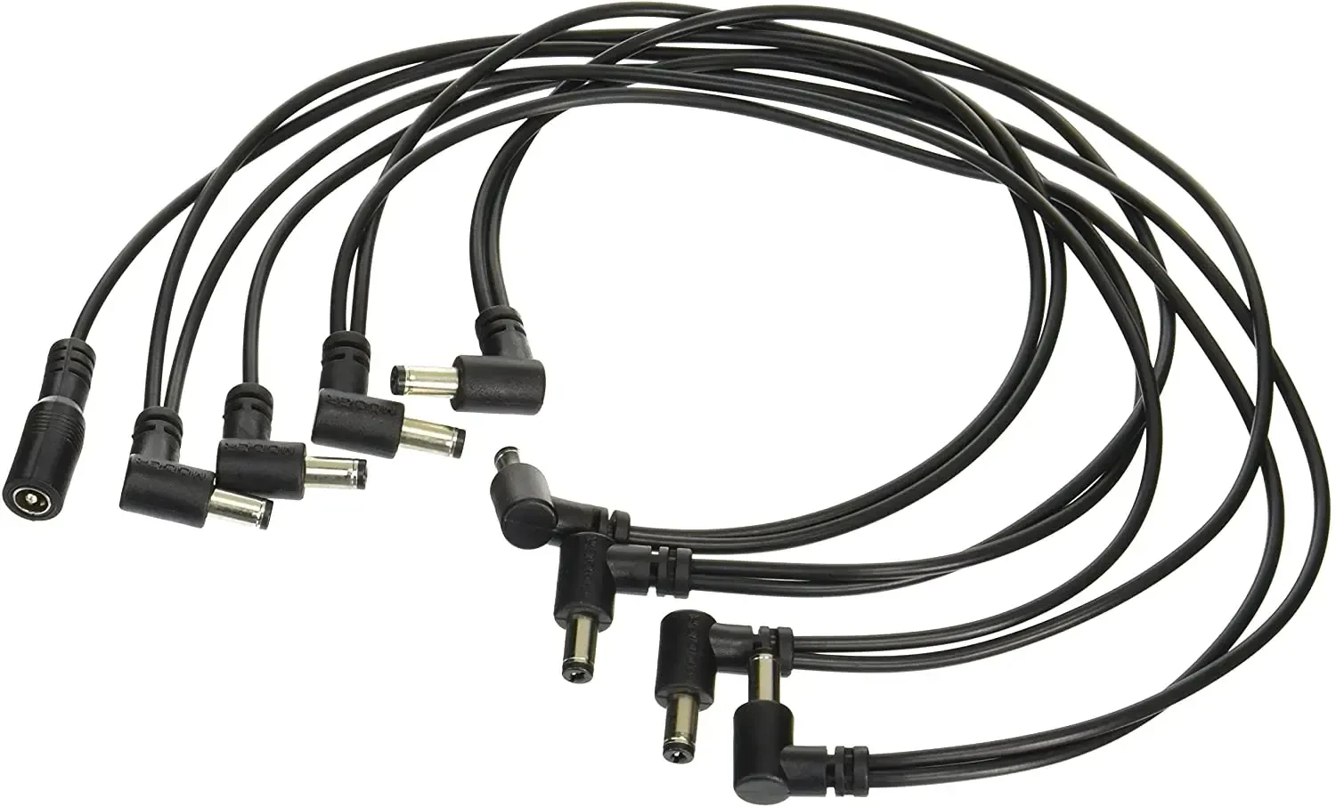 Разветвитель блока питания Mooer PDC-8A угловой, на 8 гитарных педалей