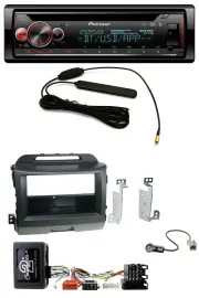 Автомагнитола для Kia Sportage 3 (2010–2015) Pioneer USB DAB Bluetooth CD навигация с поддержкой кнопок на руле