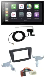 Автомагнитола для Suzuki Baleno (EW) с 2016 Pioneer 2 DIN, USB, MP3, Bluetooth, DAB