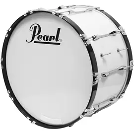 Маршевый барабан Pearl Competitor Marching Bass Drum Pure White (#33) 20x14