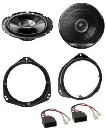 Pioneer 16,5cm 280Watt Lautsprecher für BMW X5 1999-2006 Fronttür Auto Boxen