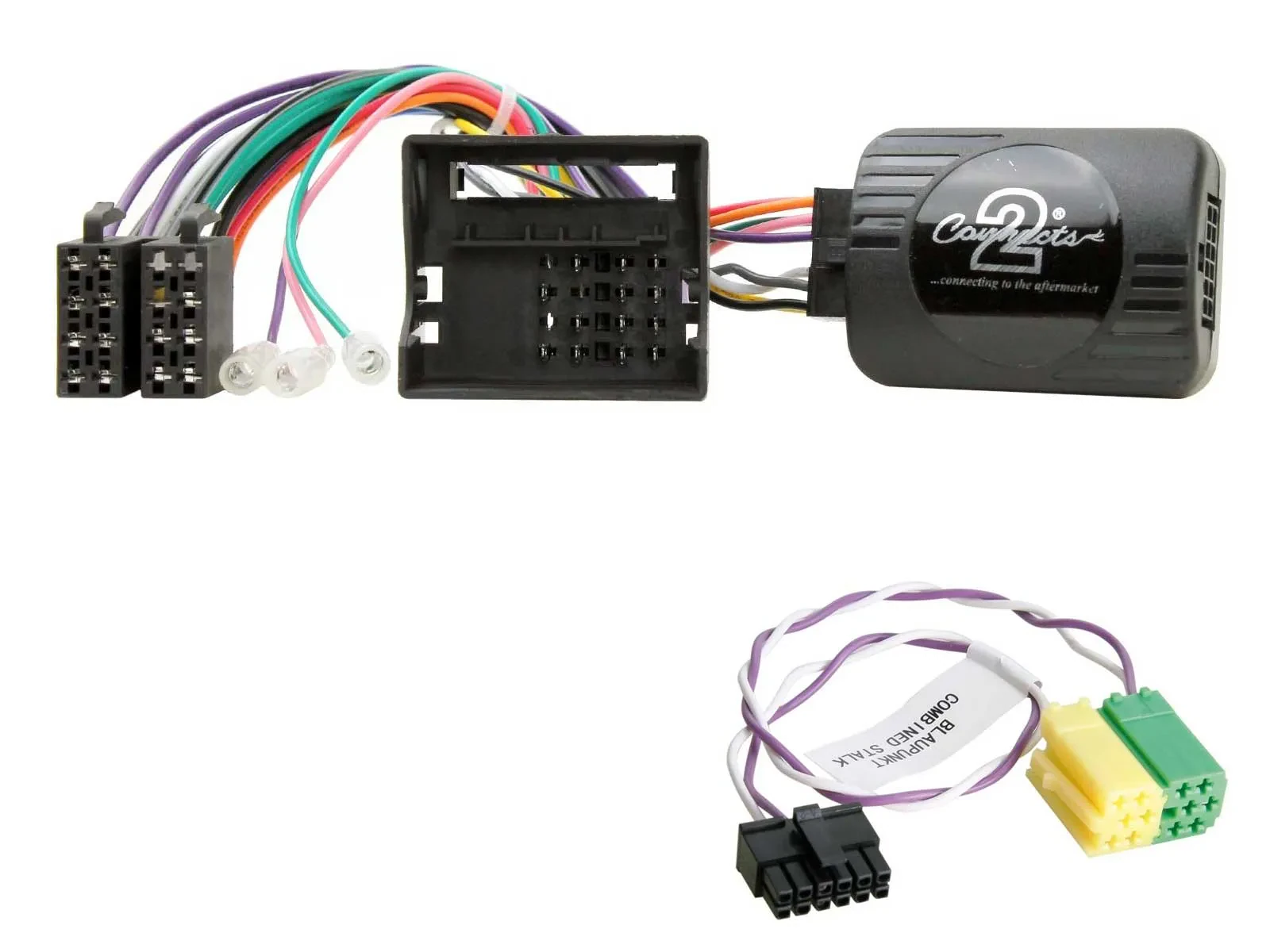 Connects2 CAN-Bus- Lenkradadapter für Skoda Octavia II Fabia Blaupunkt bis 16 42