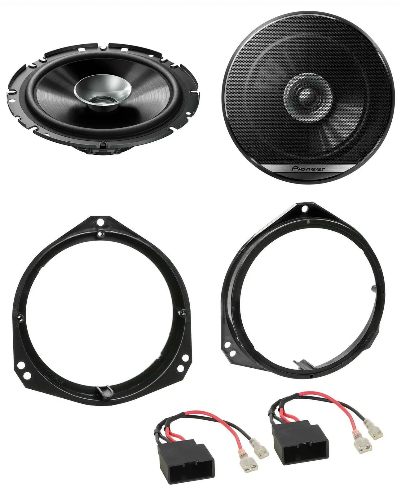 Pioneer 16,5cm 280Watt Lautsprecher für BMW X5 1999-2006 Fronttür Auto Boxen