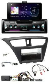 Автомагнитола для Honda Civic (с 2012) Pioneer USB Bluetooth DAB с поддержкой управления с руля