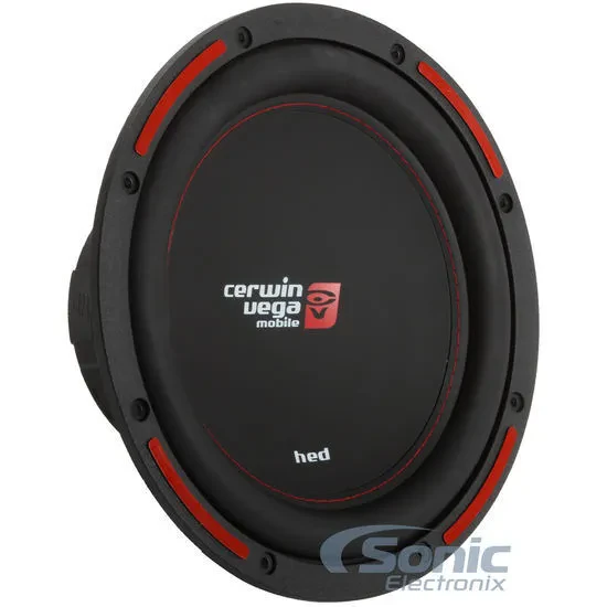 CERWIN VEGA 1400W 12" Dual 4-Ohm HED SERIES Car Subwoofer/Sub | H7124D