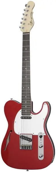 Электрогитара G&L Tribute ASAT Classic Bluesboy Candy Apple Red RW