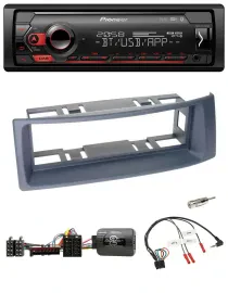 Автомагнитола Pioneer USB, DAB, Bluetooth для Renault Scenic/Megane 1996–2000 с поддержкой управления на руле