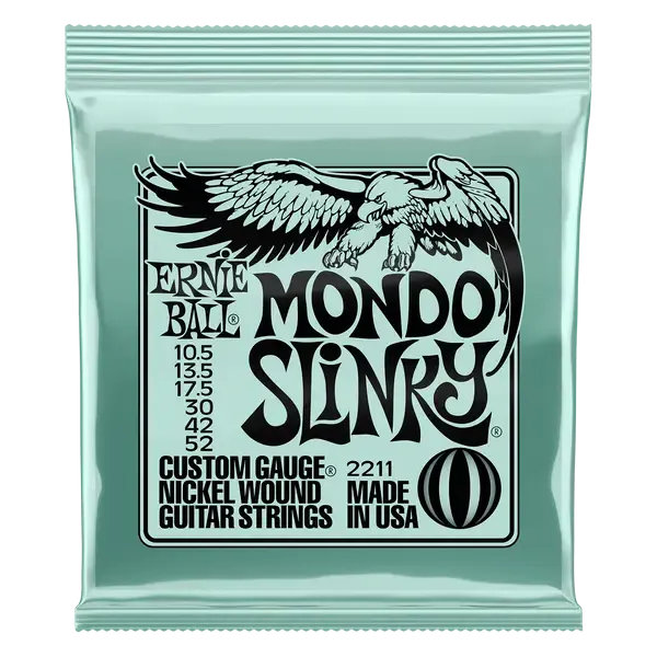 Струны для электрогитары Ernie Ball 2211 Nickel Wound Mondo 10.5-52