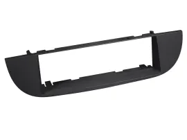 Einbaurahmen DIN Autoradio für Fiat 500 500C (2007-2015) schwarz