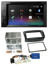 Автомагнитола Pioneer 2DIN Bluetooth USB MP3 DAB DVD для Toyota RAV4 2011–2013