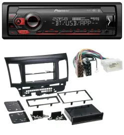 Pioneer MP3 USB DAB Bluetooth Autoradio für Mitsubishi Evo Lancer (ab 2008)