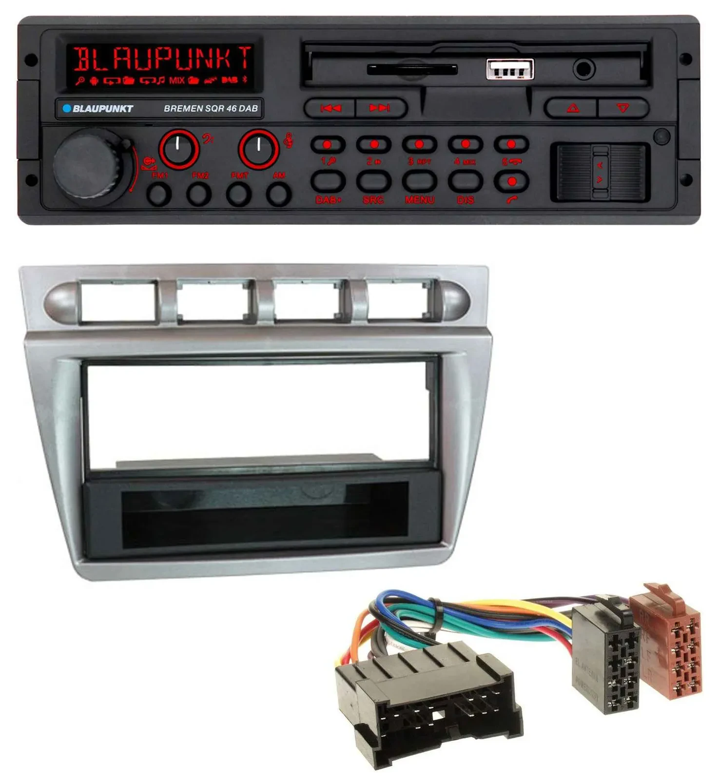 Blaupunkt SD MP3 USB Bluetooth DAB Autoradio für Kia Picanto (2004-2007)