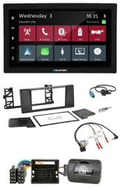 Blaupunkt DAB Bluetooth USB Lenkrad 2DIN Autoradio für BMW 5er E39 01-04 Aktivsy
