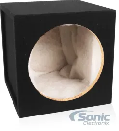 Belva MDFS12 Single 12" Sealed MDF Subwoofer Enclosure