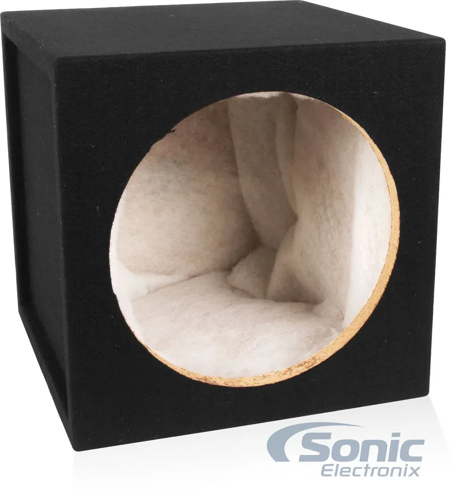 Belva MDFS12 Single 12" Sealed MDF Subwoofer Enclosure