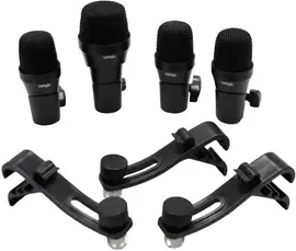 Набор инструментальных микрофонов Carol GODK-4 с аксессуарами