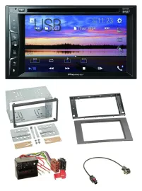 Pioneer Bluetooth 2DIN USB DVD DAB MP3 Autoradio für Ford C-Max Galaxy S-Max 03-