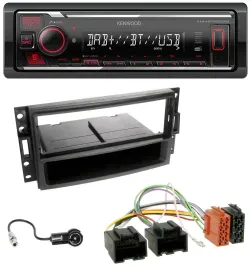 Автомагнитола Kenwood MP3, Bluetooth, USB, DAB для Chevrolet Corvette/Uplander (2005–2013)