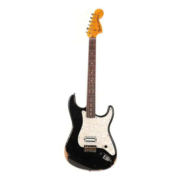 Электрогитара Fender Custom Shop 1969 Stratocaster Hardtail Heavy Relic Black