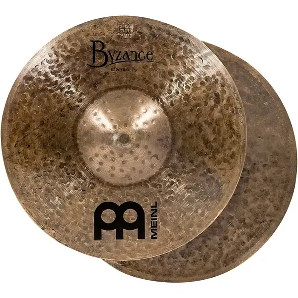 Тарелка барабанная MEINL 13" Byzance Dark Hi-Hat (пара)