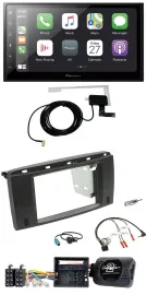 Pioneer USB Lenkrad 2DIN Bluetooth DAB Autoradio für Mercedes SLK 08-11 R171