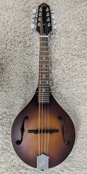 The Loar Model LM-110-BRB Honey Creek Hand-Carved A-Style Mandolin in Brownburst