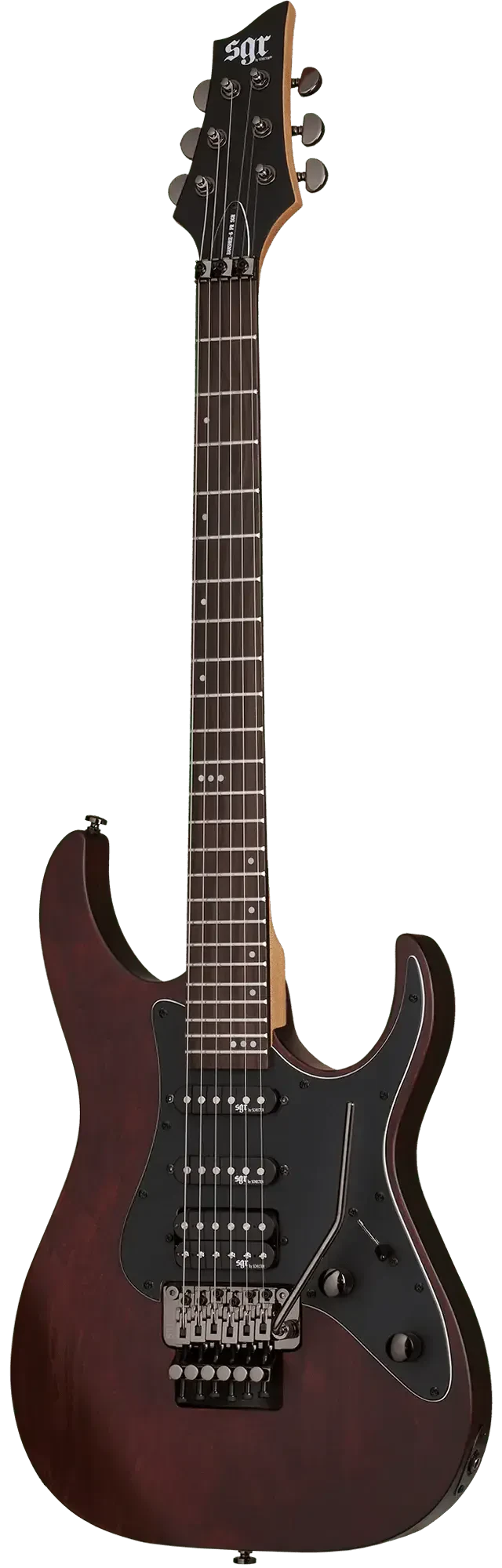 Электрогитара Schecter Banshee-6 Floyd Rose SGR Walnut Satin
