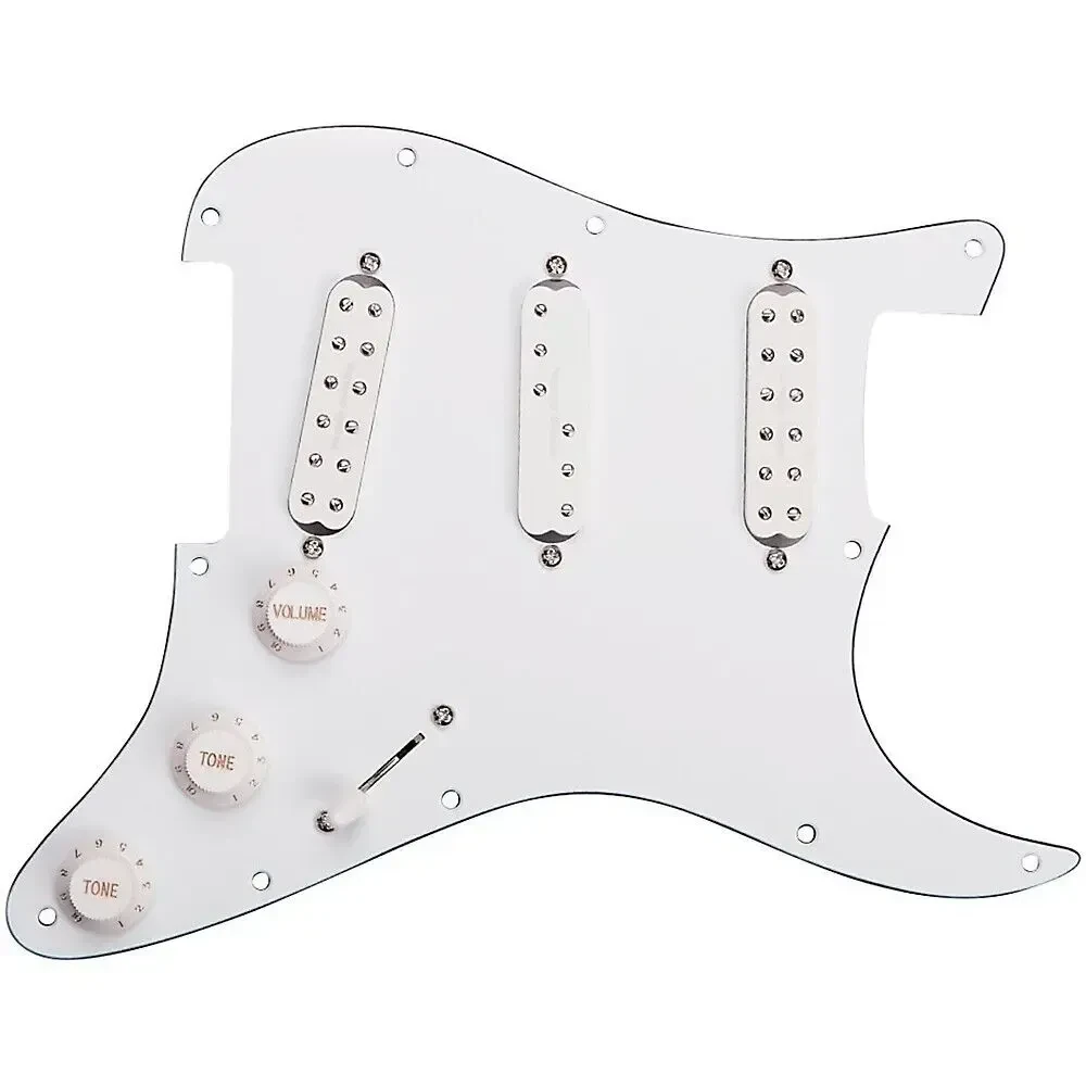 Комплект темброблока Seymour Duncan Everything Axe Loaded Pickguard White